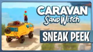 Cozy Sci-Fi Exploration & a Cool Van with GADGETS! (Caravan SandWitch Gameplay)