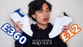 ALEXANDER MCQUEEN OVERSIZED SNEAKERS DUPES!