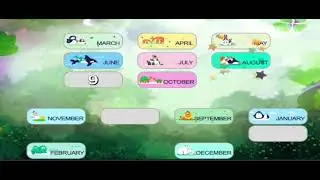 month name for kids learning