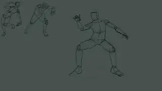 Drawing Everyday To Improve - Day 10 More Gestures