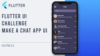 Flutter UI - Chat App UI