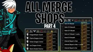 AQW All Best Merge Shops (Part 4)  Free Player - AC Tagged - Member | Chaos 50% Boost + Drakath 120%