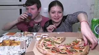 MUKBANG | ПИЦЦА Nexxio pizza | РОЛЛЫ | PIZZA  Nexxio pizza |