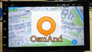 2Din radio android - OsmAnd - Offline cestovní mapy a navigace GPS