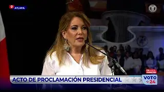 Discurso de la presidenta de la JNE, Nivia Castrellón, durante proclamación de Mulino