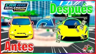 ¿Cómo conseguir mucho dinero en Car Dealership Tycoon? V2 - Roblox