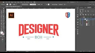 How to Make a Warp Text Logo In adobe Illustrator and Photoshop 2021