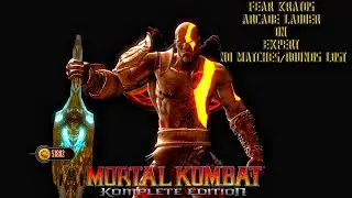 Mortal Kombat 9 Komplete Edition - Fear Kratos Arcade Ladder On Expert No Matches/Rounds Lost