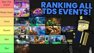Ranking All TDS Events!!
