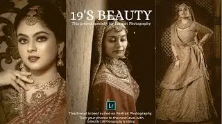19's Beauty Preset - Portrait Photography | Free Lightroom Presets XMP & DNG | Lightroom Tutorial
