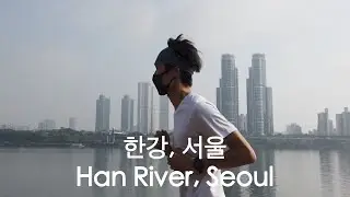 Running at Han River, Seoul