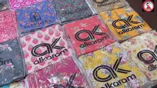 2pc Allover Lawn Collection 2024 | Mix Brands Allover | Alkaram | Sapphire |Cross Stitch | Sale Sale