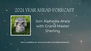 Sherling Merlinite Crystal Skull Year Ahead Forecast 2024