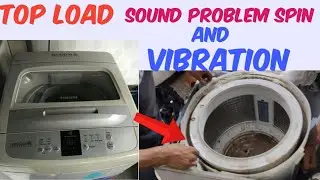 Samsung Top load washing machine sound problem, | washing machine repair, | #RepairCity