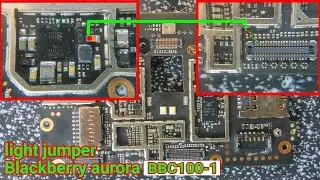 Blackberry aurora BBC100-1 light jumper jalur lampu