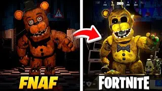 Jugué Todas las Copias de FNAF en Fortnite 🐻