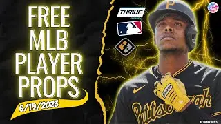 FREE MLB PRIZEPICKS TODAY 6/19/23 ⚾️ MY TOP 3 