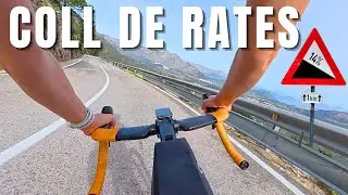 Coll de Rates - Abfahrt mit dem Rennrad!⛰️🇪🇸