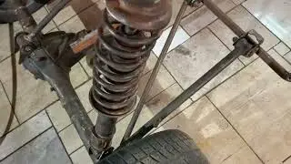 Самодельное мини багги с двигателем от мотоблока часть2
