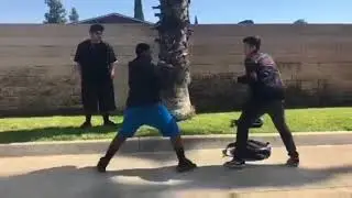 Insane slap boxing near school|Vlog 20