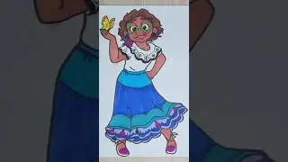 Mirabel #encanto #drawing #art #dibujosparaniños #disney #artdrawing #dibujosfaciles  #comodibujar