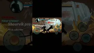 Shadow fight 2(defeating Megalith) #shadowfight2