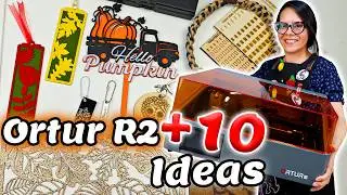 The Ortur R2, a smart laser engraver and cutter with 20W + 1.3W infrared module