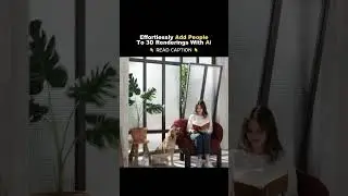 How to Add People to 3D Renders with AI