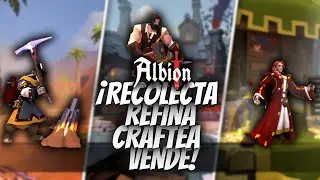 Recolecta, Refina, Craftea y Vende.  Método de economía para principiantes | Albion Online