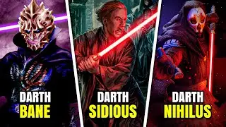 OS 10 SITH MAIS PODEROSOS DE STAR WARS RANQUEADOS POR NÍVEL DE PODER | Contos Star Wars