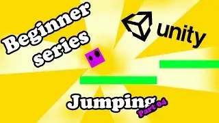 Beginner Unity tutorial series 2021! Jumping.(E04)