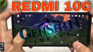 Xiaomi Redmi 10C Genshin Impact Gaming Test Snapdragon 680