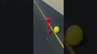 Pacman in Huge Problem on the Collapsing Bridge 😉 