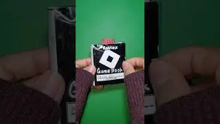 roblox bacon squishy game book #gamebook #paperdiy #squishybook #paperplay #playbook #gamingbook