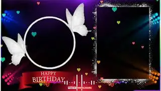 New template 2021 full screen | Light effect black screen | Video effect(star video
