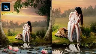 PS Touch Editing Tutorial | Fantasy World Photo Manipulation | Fantasy Photo