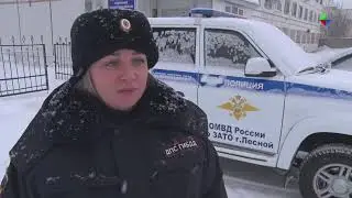 Из-за снегопадов в Лесном увеличилось количество ДТП