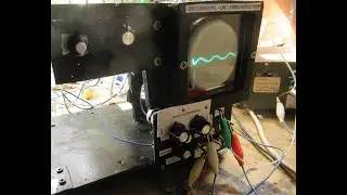 Oscilloscope homebrew pt. 5: first practical use in the 1939 way (frequency  comparison, time=50Hz)