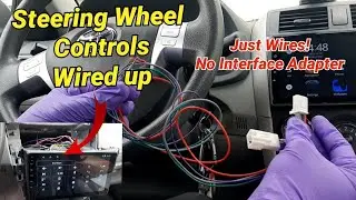 Corolla gets Steering Wheel Controls ( Part2) | Spiral Cable Wiring to Aftermarket Radio| 2009-2011