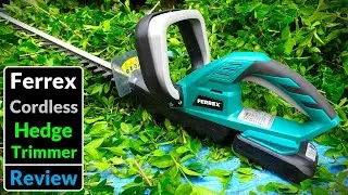 Ferrex Cordless Hedge Trimmer FS-AHS 20 from Aldi (Tool Review)