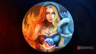Играл с Lina - Crystal Maiden Dota 2!