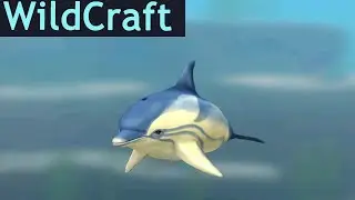 Играю за дельфина в WildCraft!