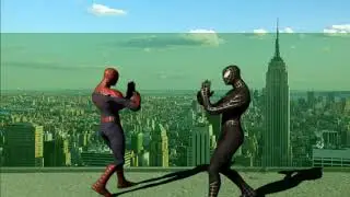 SPIDERMAN MERAH VS SPIDERMAN HITAM| EPS.1