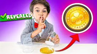 DIY Magic Trick for kids! How to make coins disappear #getmatt