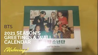 [UNBOXING] BTS (방탄소년단) 2021 SEASON'S GREETINGS & WALL CALENDAR