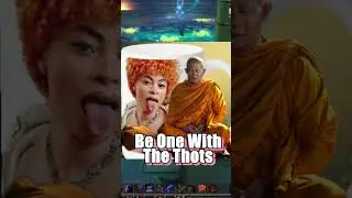 He's One With His Thots