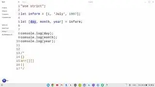 JS Деструктуризация массивов на JavaScript - что это и как правильно ее записать в коде