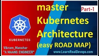 Kubernetes-k8s Architecture (Road Map)- Part1 || Video-1 || LearnRealDevops (aws) || +91 89856 89748