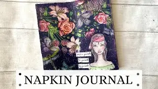 Napkin Journal with Elena Zinski Art!