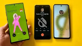 Nubia V60+Itel P65+Samsung Galaxy N10 color inversion incomingcalls